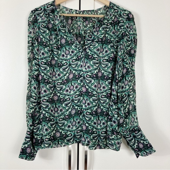 Ba&sh Fel Shirt in Vert - Picture 2 of 11